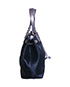 Pony Hair Open Tote, side view
